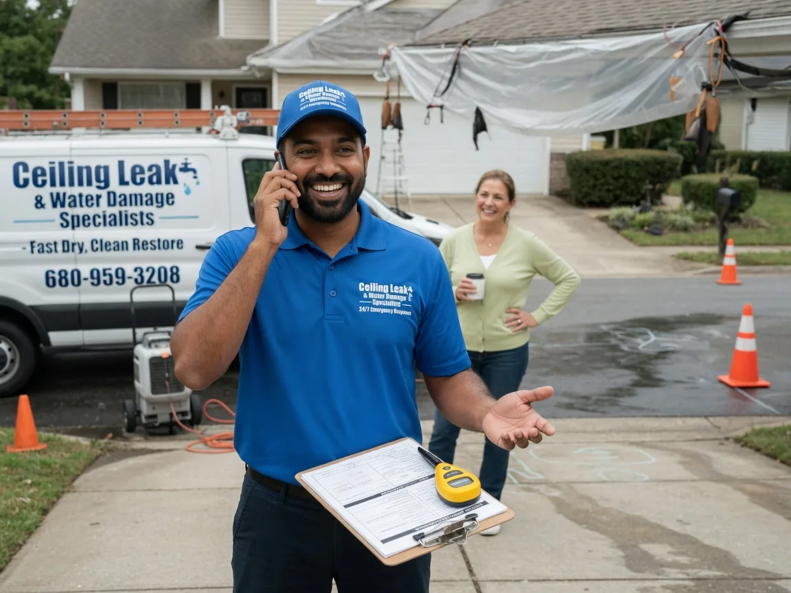 Ceiling Leak Cleanup Manzanita, OR FAQs
